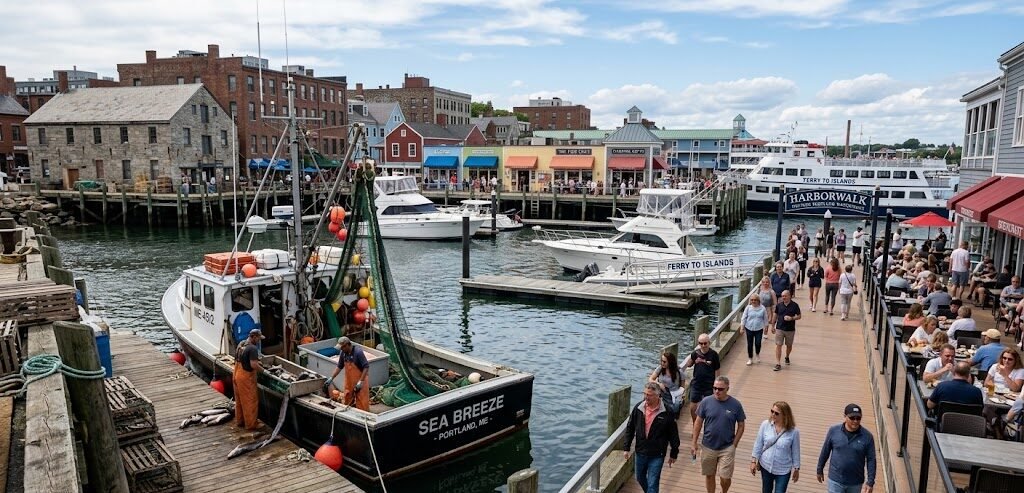 The Evolution of Coastal Town Economies: Industry to Tourism