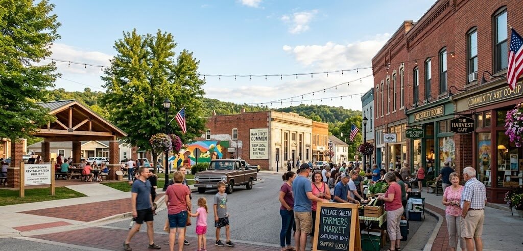 Community-Led Projects Reviving Rural Downtowns